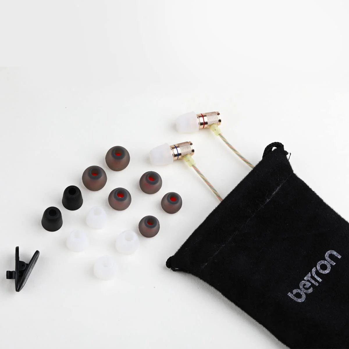 Betron DNZ500 Earphone Premium Bass Driven Sound Noise Isolating Microphone Volume Control iPhone - Image 9
