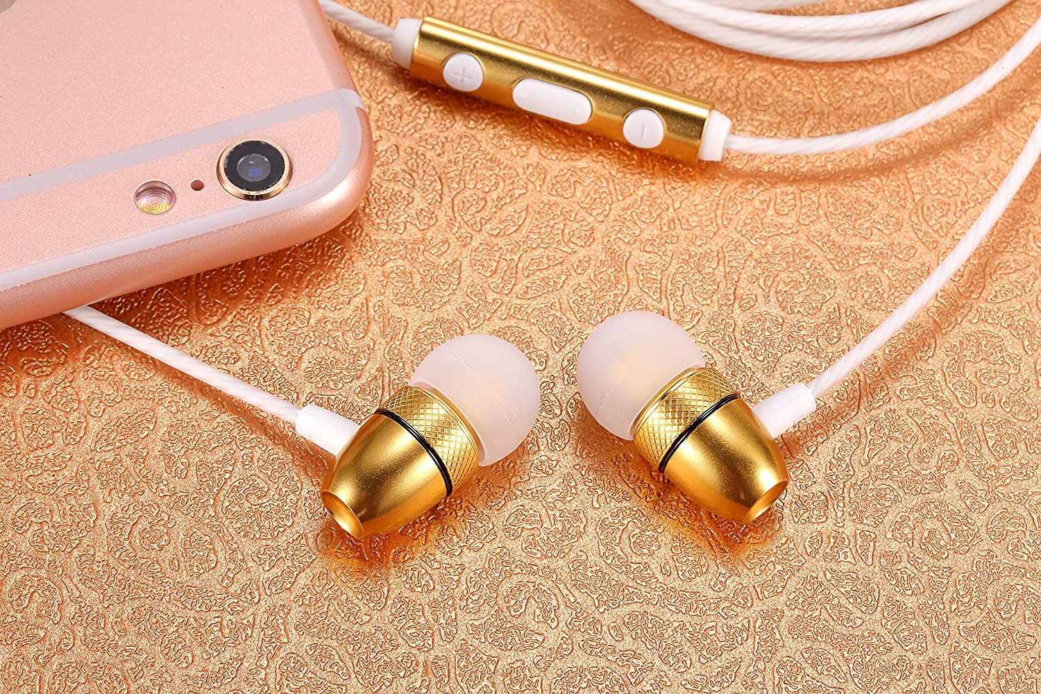 Betron ELR50 Earphones in Ear with Microphone Remote Control Including Carry Case 6 Silicon Ear Buds - Image 6