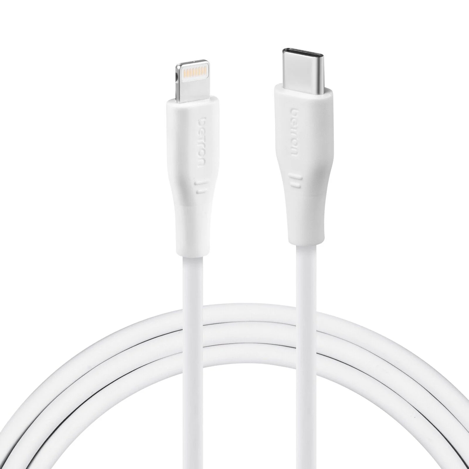 iPhone USB-C to 8 Pin Cable with Data Sync Heavy Duty Lead iPad Wire - 0.5 m, 1 m, 2 m, Black or White - Image 6