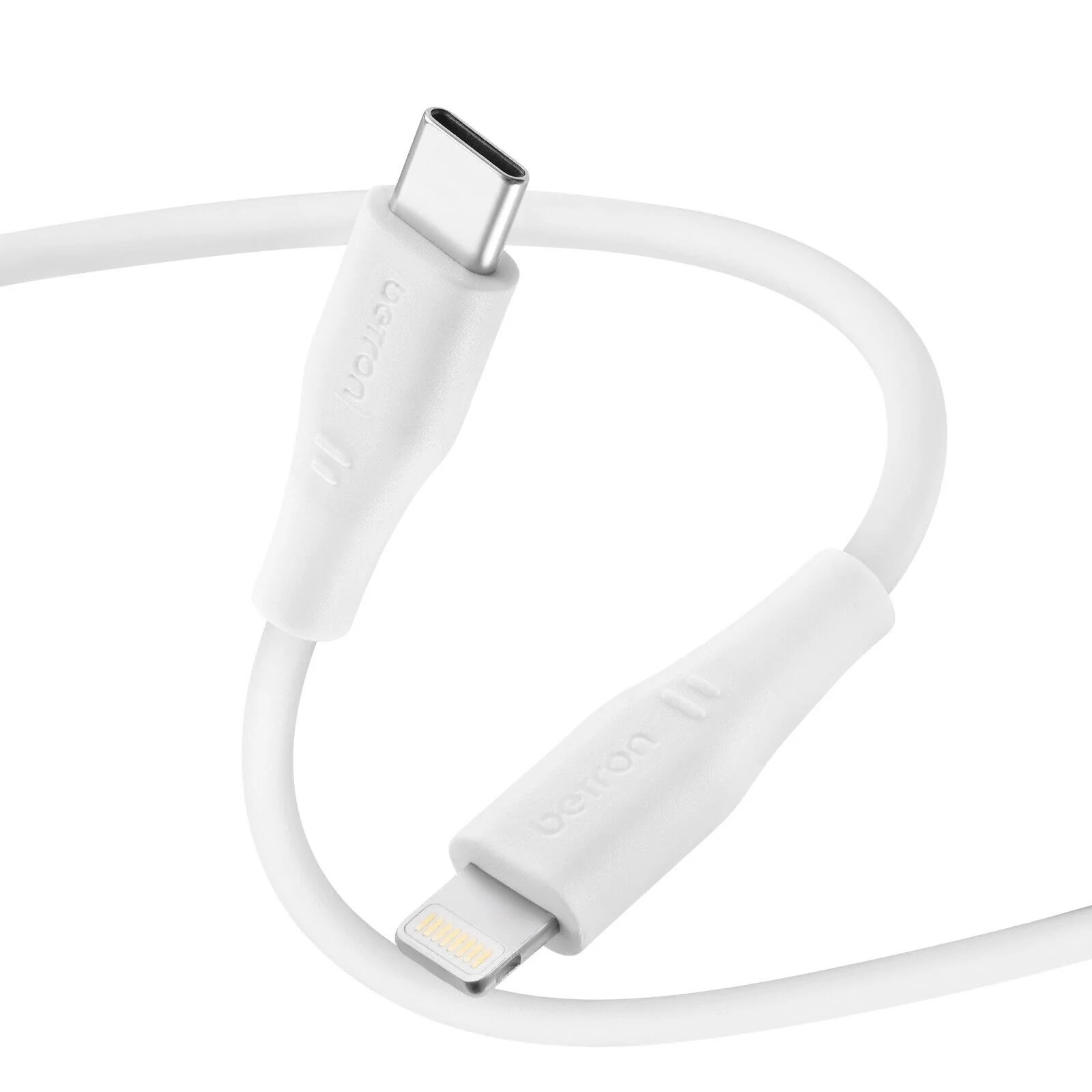 iPhone USB-C to 8 Pin Cable with Data Sync Heavy Duty Lead iPad Wire - 0.5 m, 1 m, 2 m, Black or White - Image 8