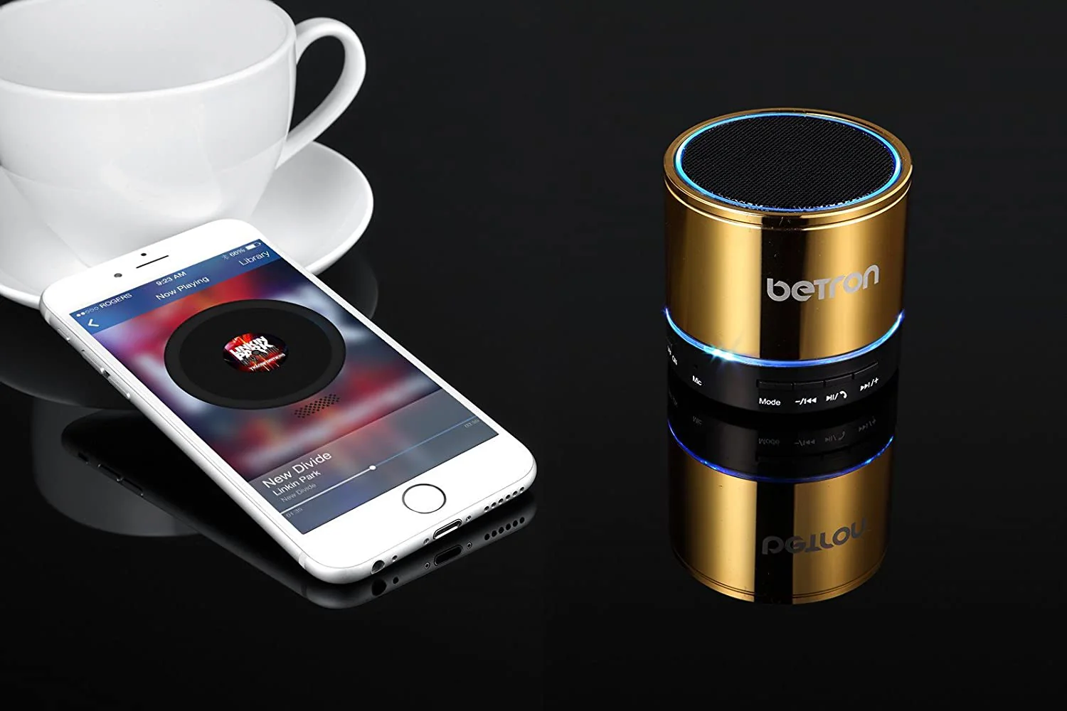 Betron KBS08 Wireless Portable Travel Bluetooth Speaker Radio MicroSD Card - Image 14
