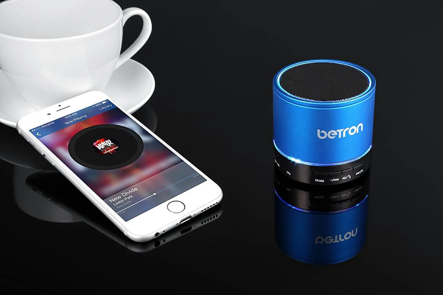 Betron KBS08 Wireless Portable Travel Bluetooth Speaker Radio MicroSD Card - Image 15