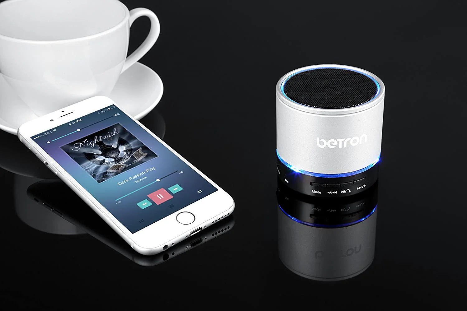 Betron KBS08 Wireless Portable Travel Bluetooth Speaker Radio MicroSD Card - Image 17
