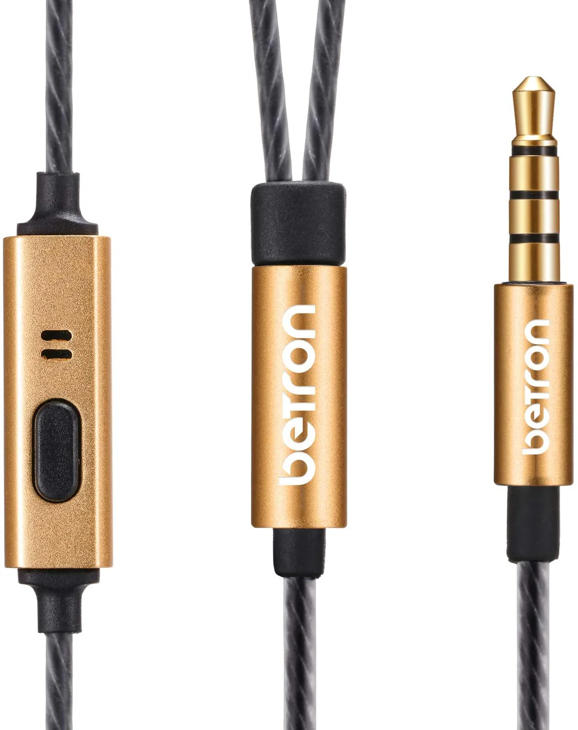 Betron KRTE60 Noise Isolating Earphones In Ear Headphones Hs-Free Mic Crisp Sound iPhone Samsung - Image 7