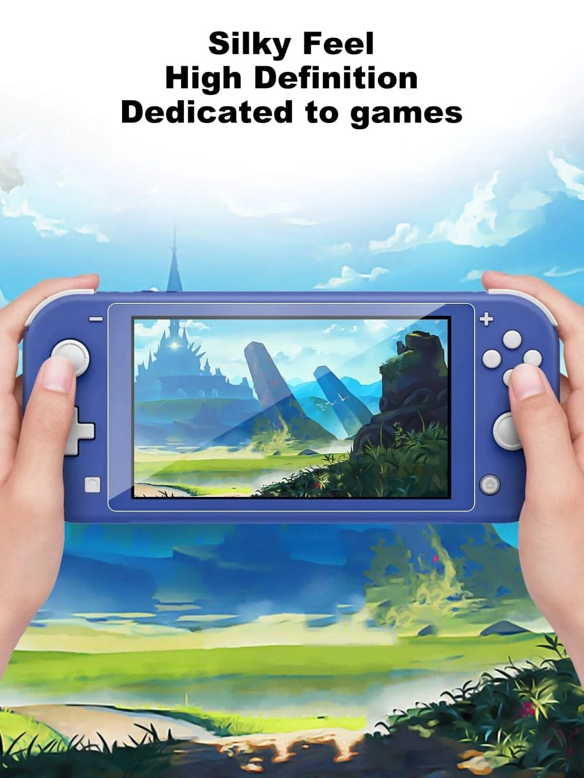 Nintendo Switch Lite Screen Protector Tempered Glass - 9H Hardness - Image 3