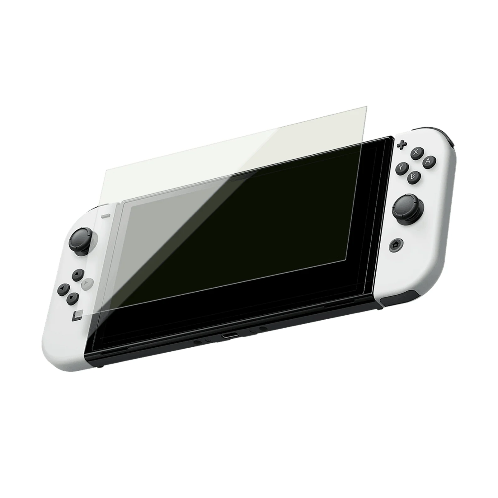 Nintendo Switch OLED Screen Protector Tempered Glass 9H Hardness - Image 2