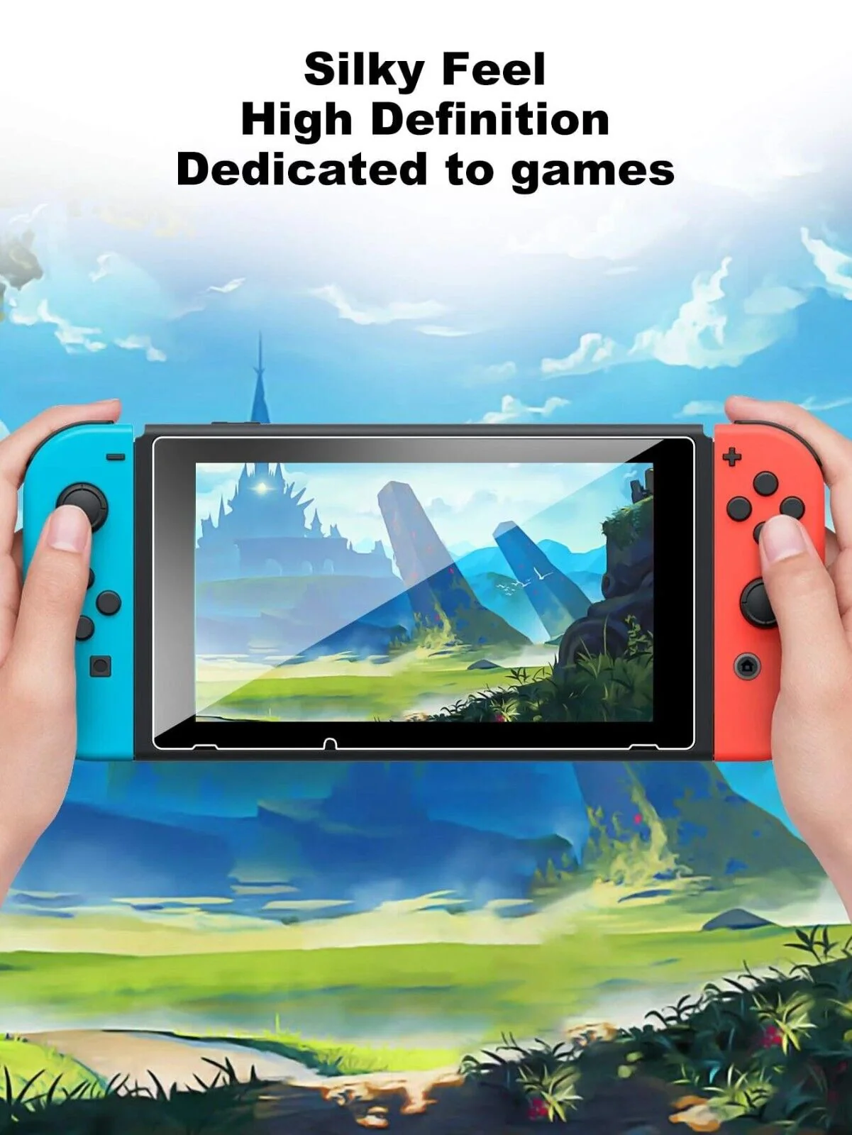 Nintendo Switch Screen Protector Tempered Glass 9H Hardness Anti-Scratch Protect - Image 2