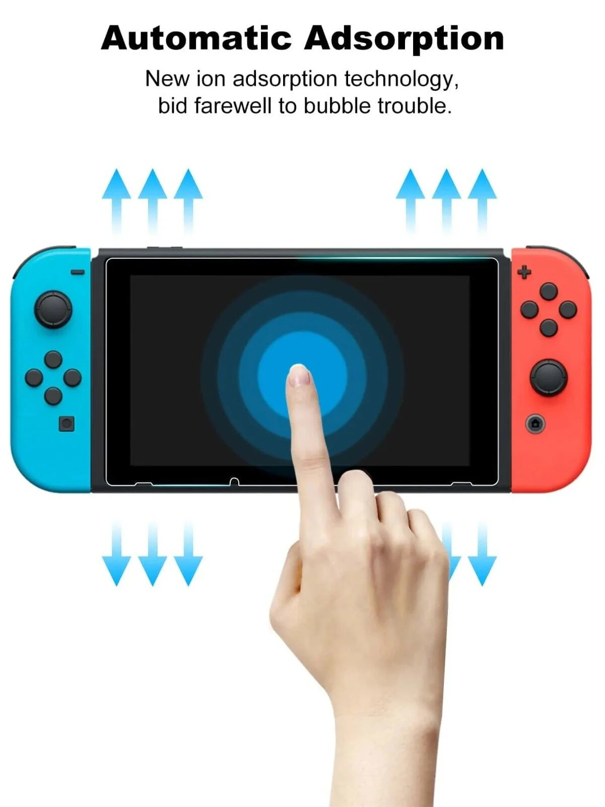 Nintendo Switch Screen Protector Tempered Glass 9H Hardness Anti-Scratch Protect - Image 5