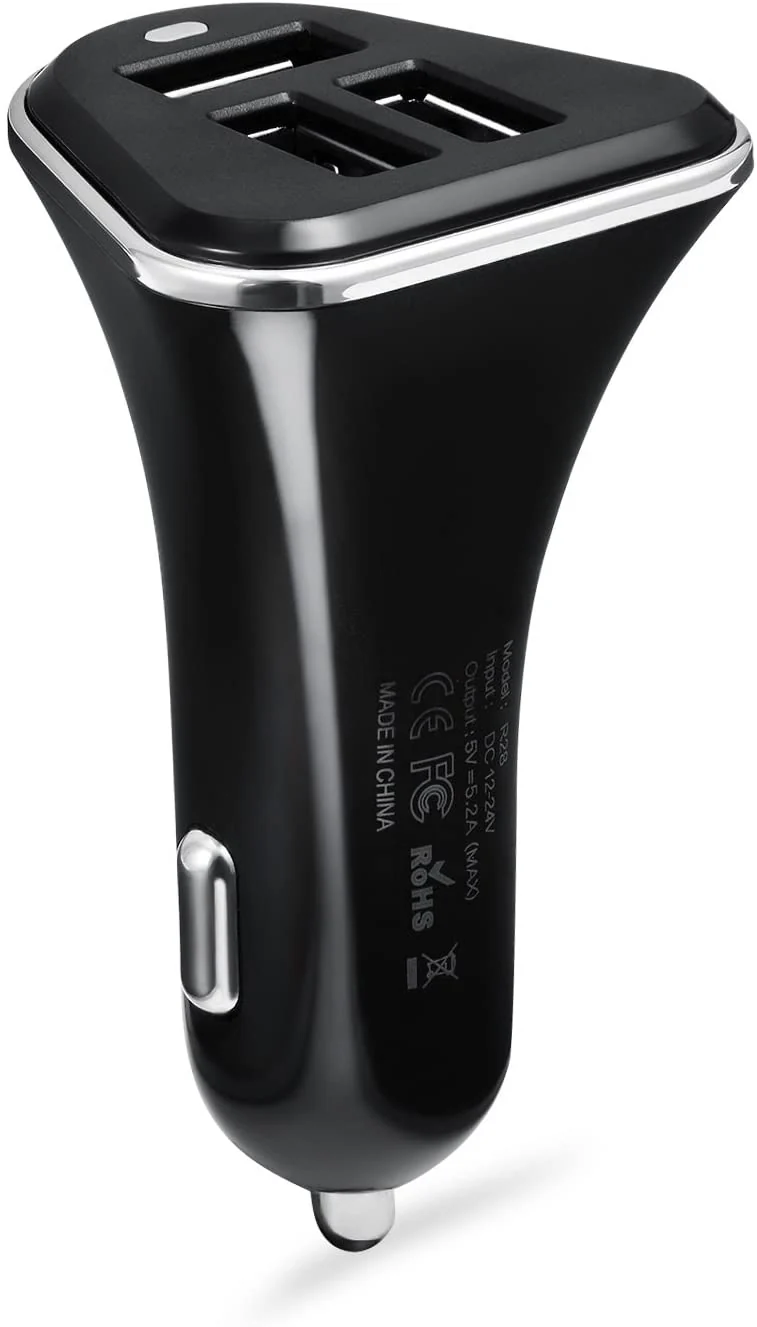Betron R28 Premium 3 USB Port Car Charger for iPhone iPad iPod Samsung Nokia Motorola HTC etc - Image 4