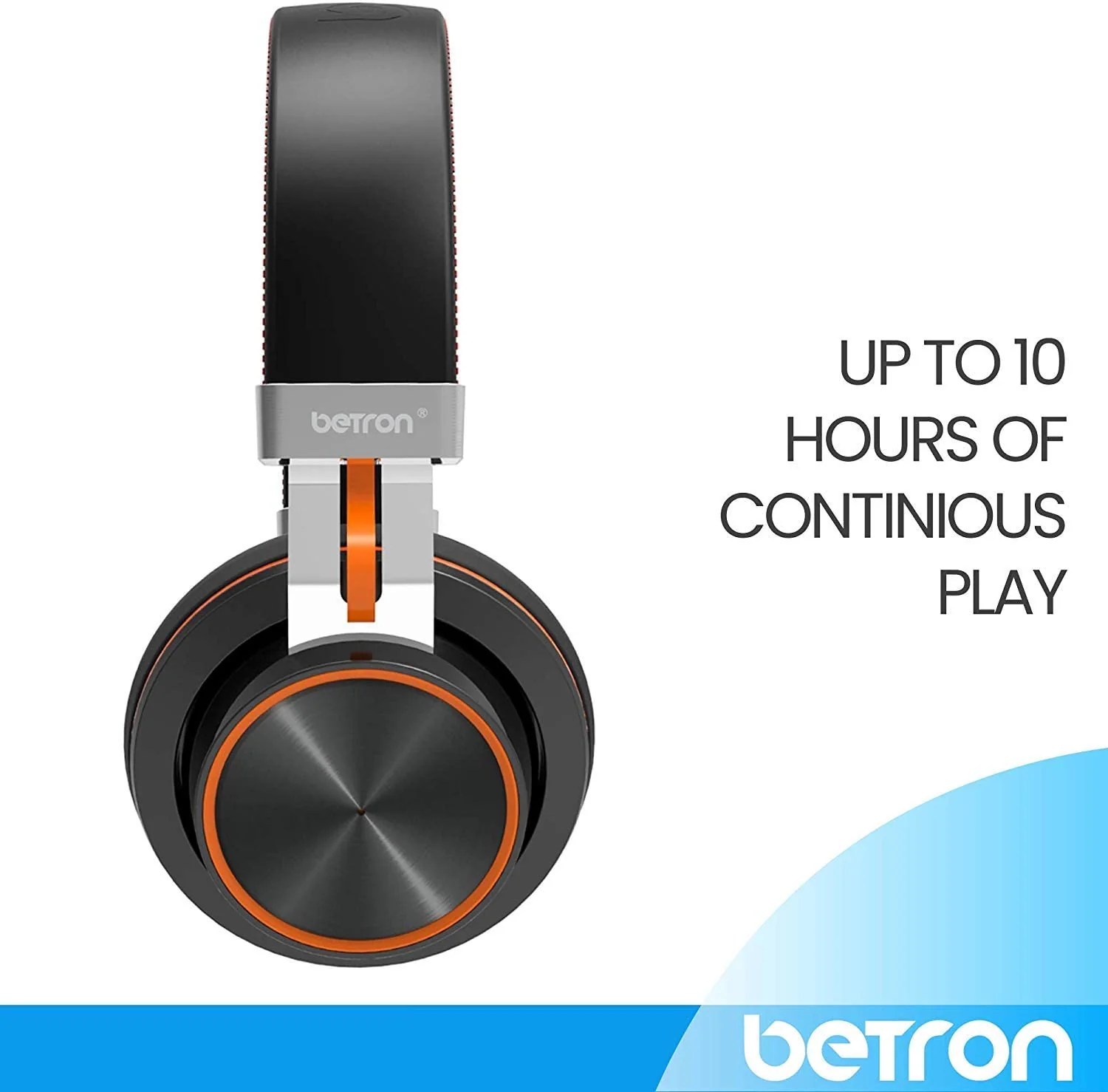 Betron S2 Wireless Headphones, Bluetooth On Ear Headphones With Mic And Remote Controls, Heavy Bass Sound, Adjustable Headband, Hands-Free Call - Image 6