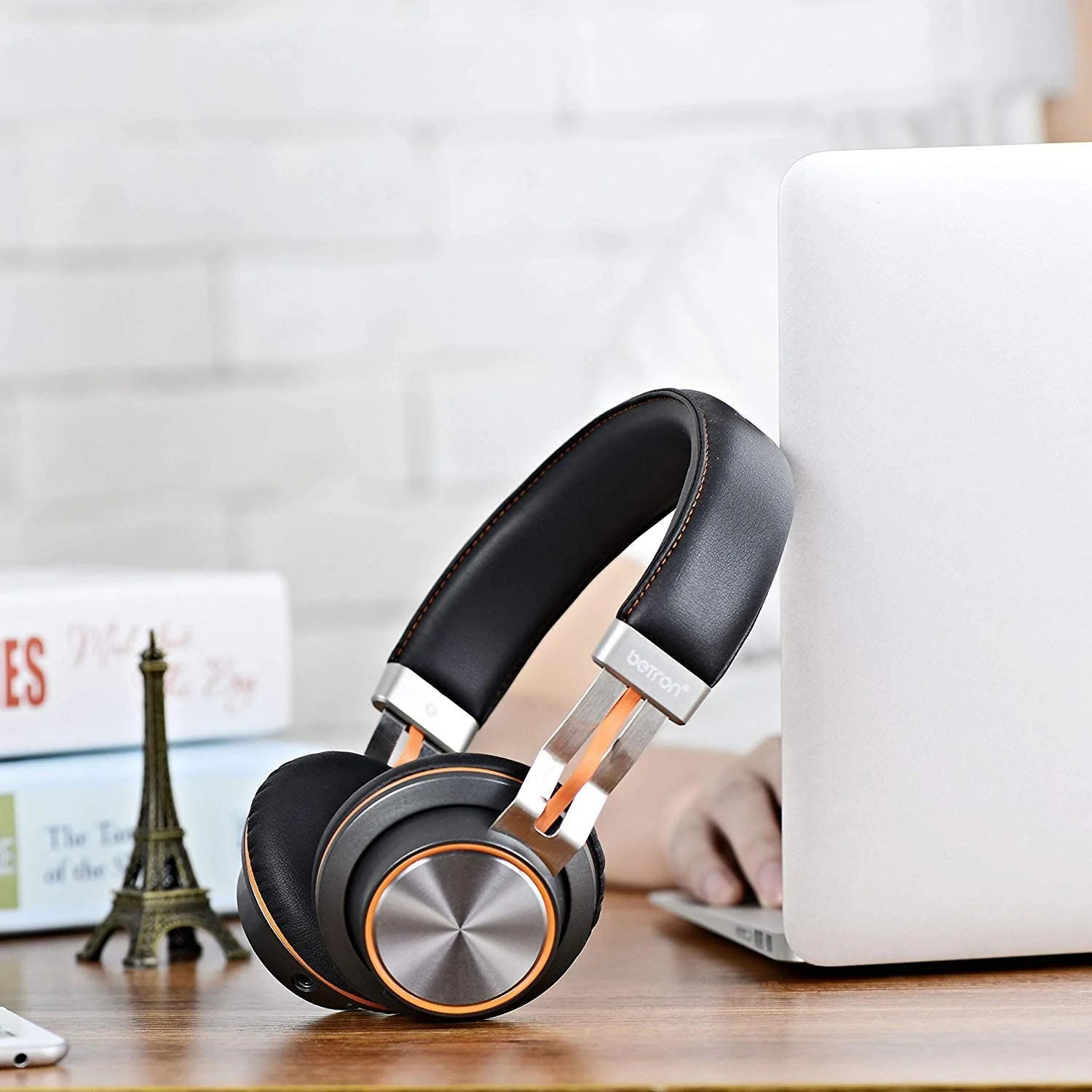 Betron S2 Wireless Headphones, Bluetooth On Ear Headphones With Mic And Remote Controls, Heavy Bass Sound, Adjustable Headband, Hands-Free Call - Image 7