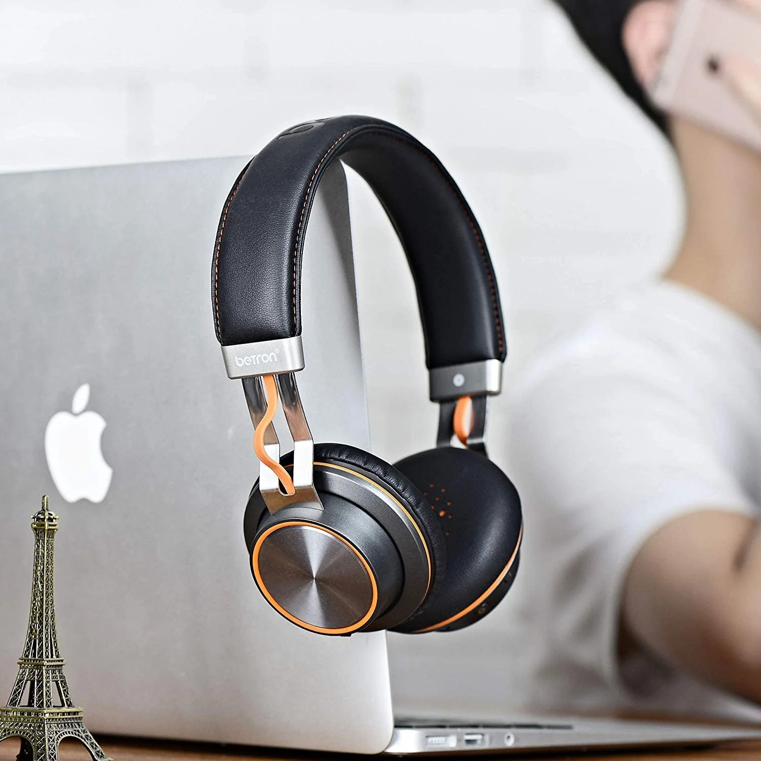 Betron S2 Wireless Headphones, Bluetooth On Ear Headphones With Mic And Remote Controls, Heavy Bass Sound, Adjustable Headband, Hands-Free Call - Image 8