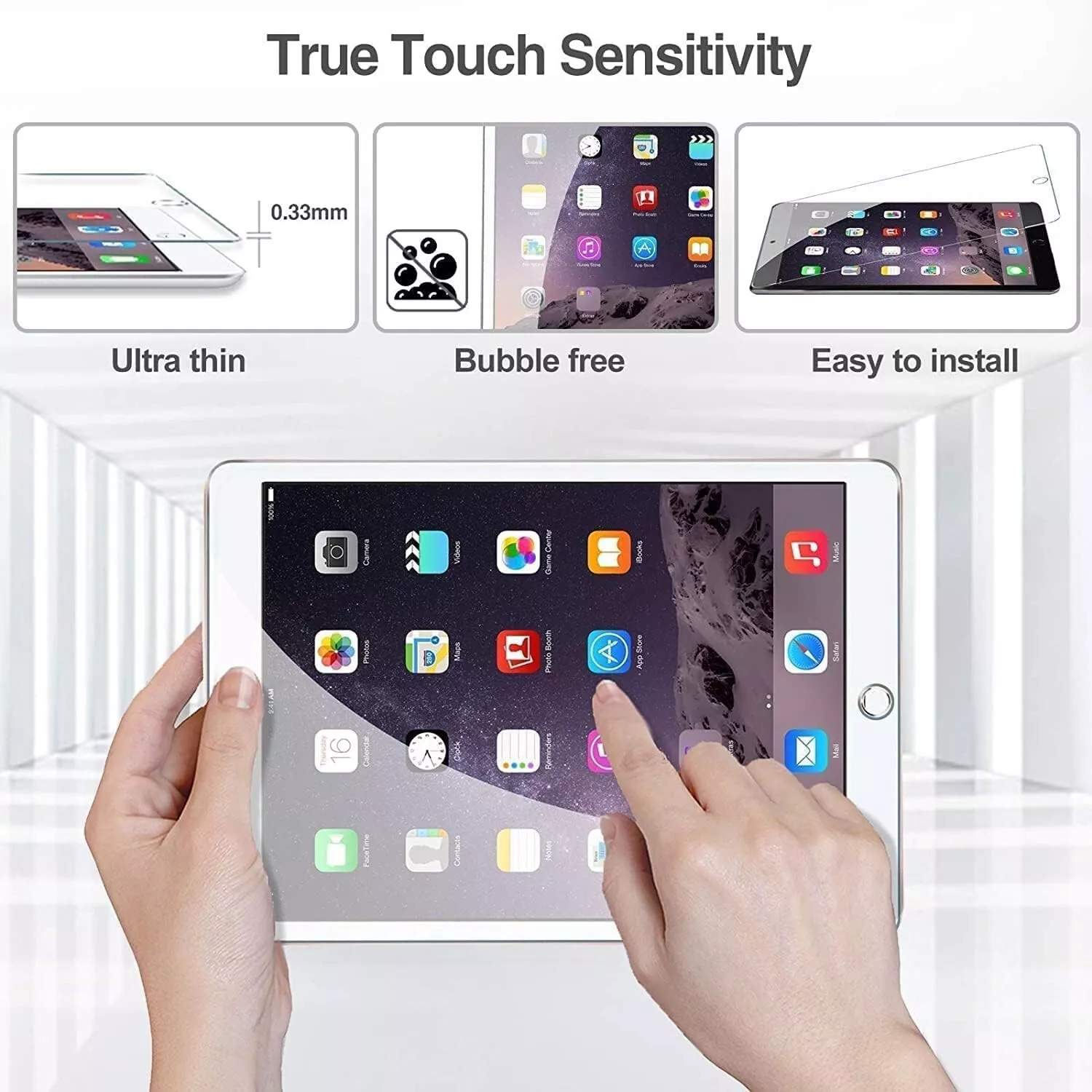 Screen Protector For Apple iPad Mini 4th 5th Gen 7.9" Premium Tempered Glass - Image 2