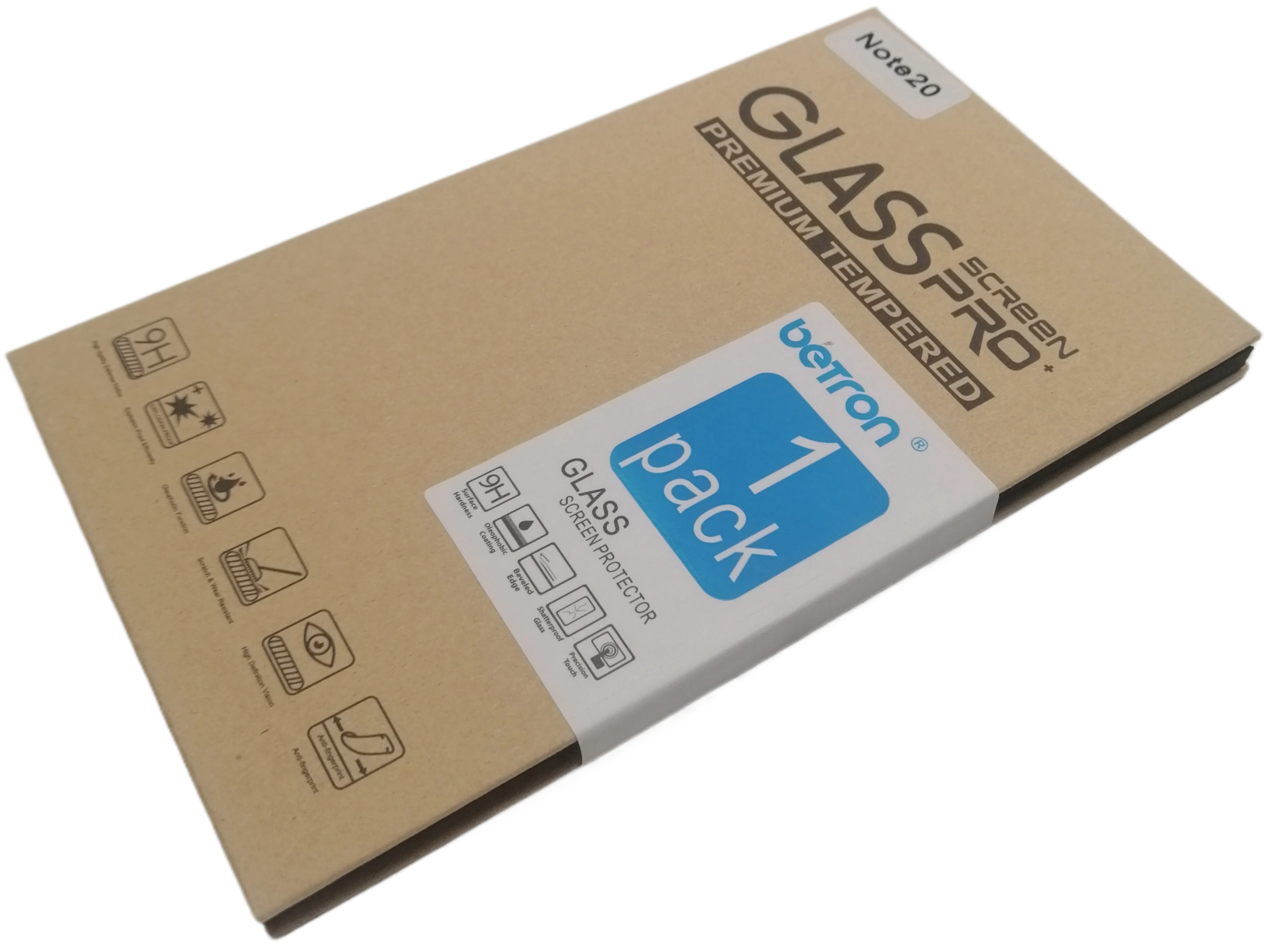 Screen Protector for Samsung Galaxy Note 20 Tempered Glass, 9 H Surface Hardness - Image 2
