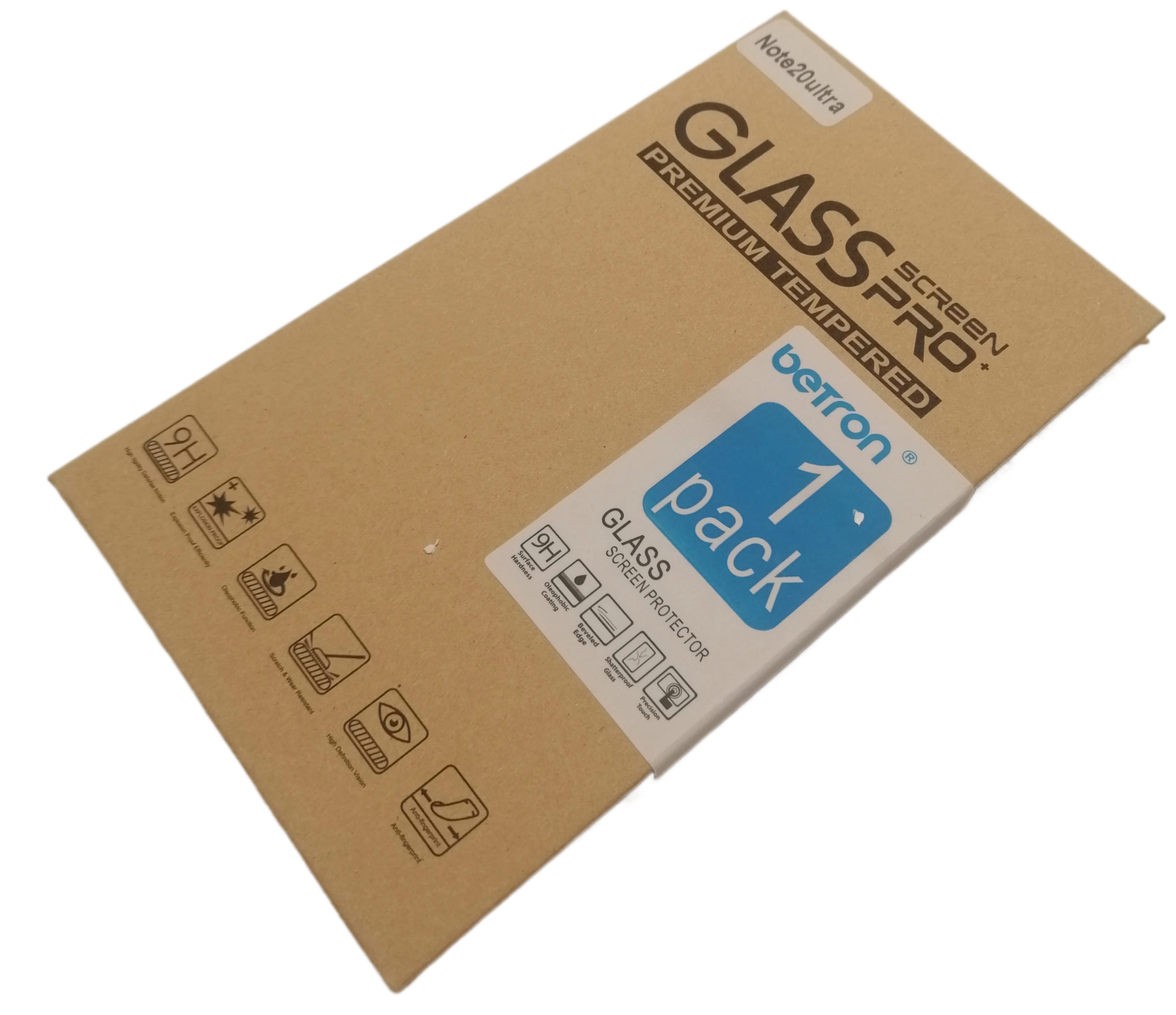 Screen Protector for Samsung Galaxy Note 20 Ultra Tempered Glass, 9 H Surface Hardness - Image 2