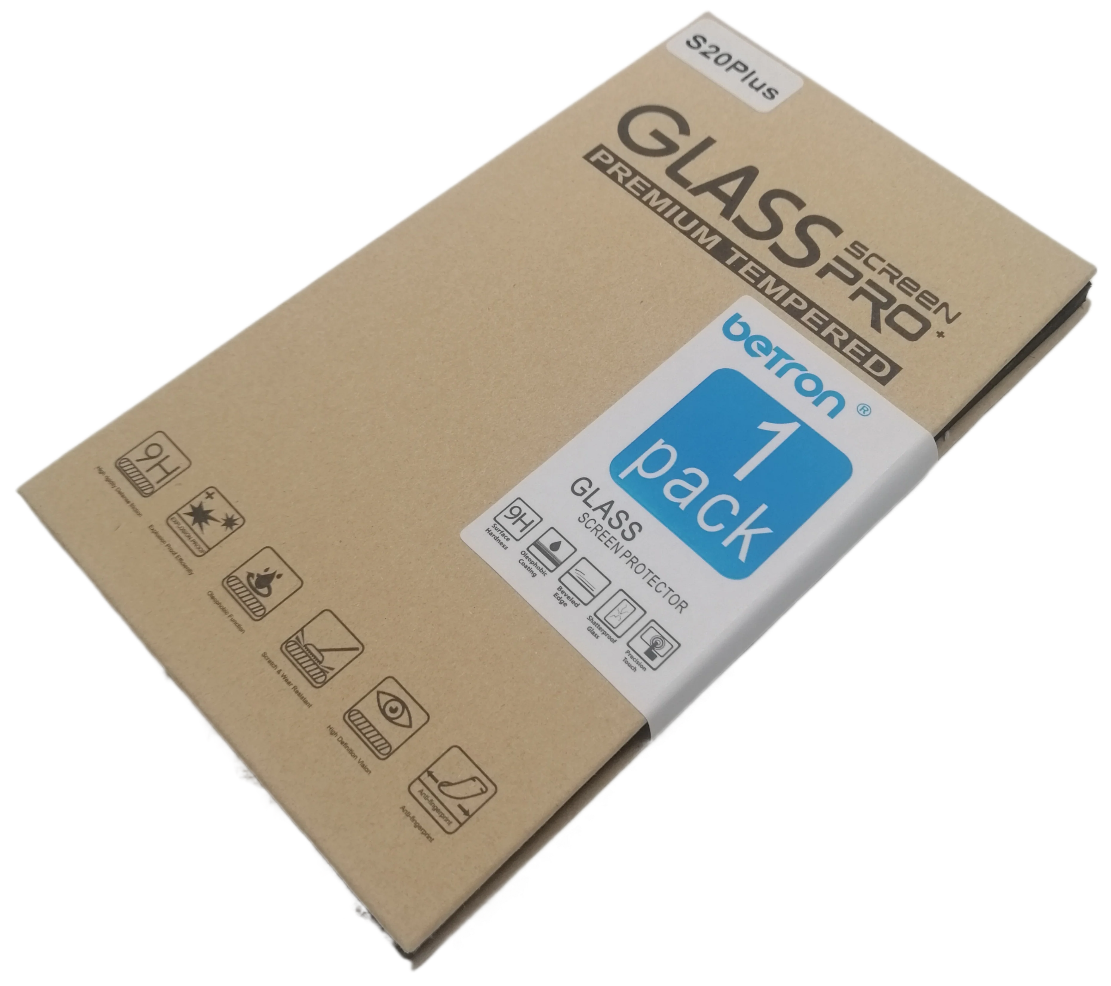 Screen Protector for Samsung Galaxy S20 Plus Tempered Glass, 9 H Surface Hardness - Image 2