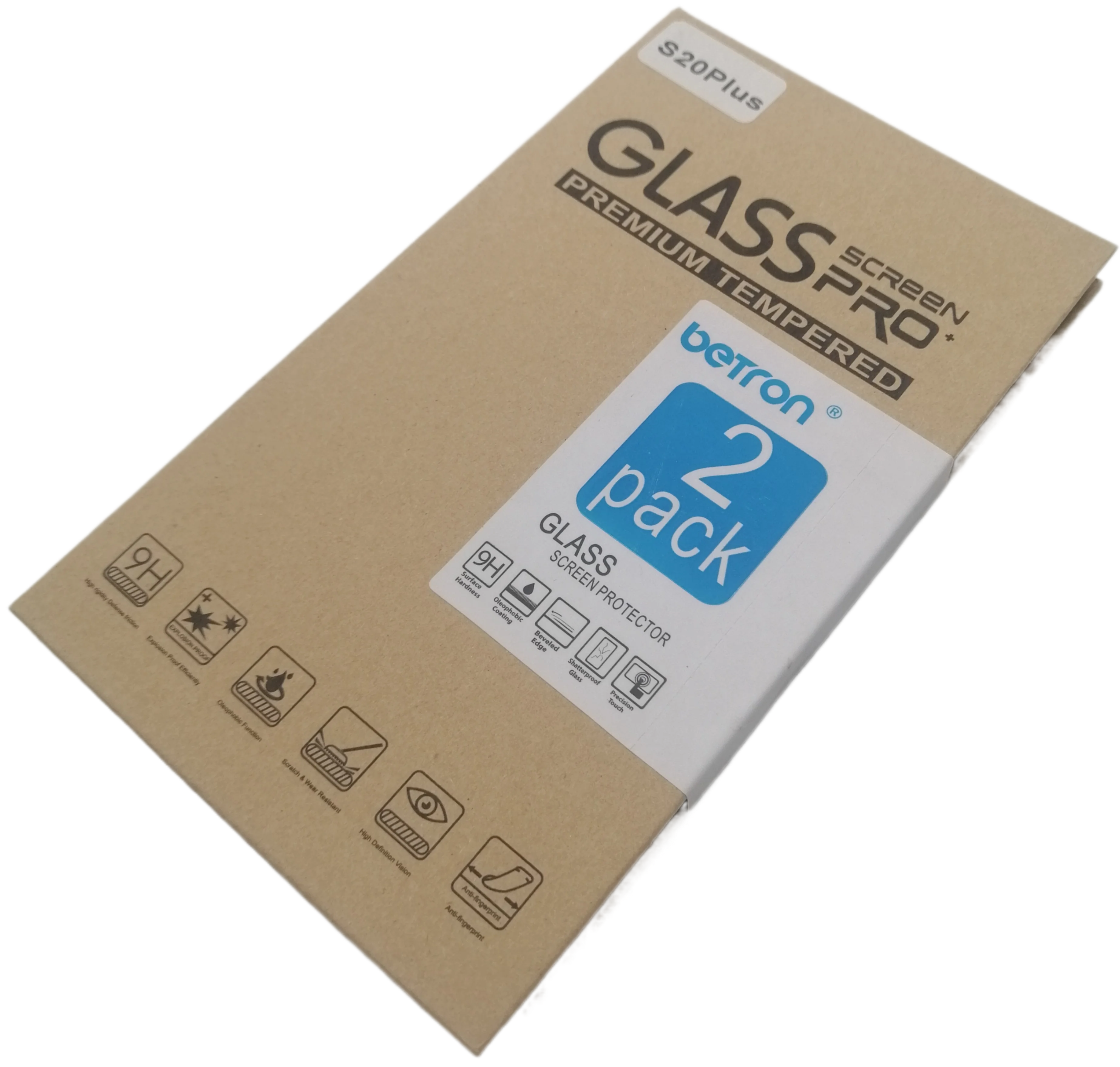 Screen Protector for Samsung Galaxy S20 Plus Tempered Glass, 9 H Surface Hardness - Image 4