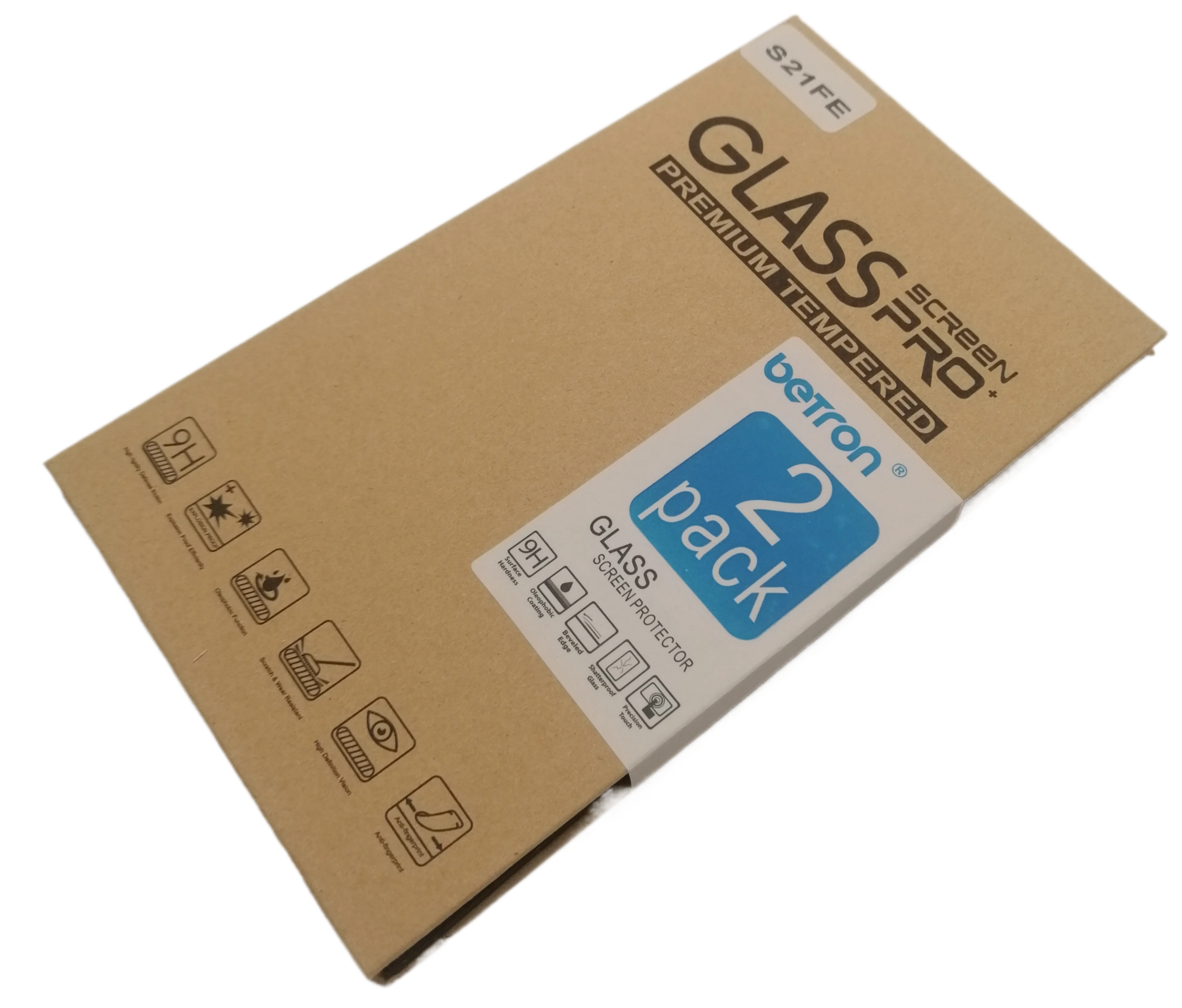 Screen Protector for Samsung Galaxy S21 FE Tempered Glass, 9 H Surface Hardness - Image 4