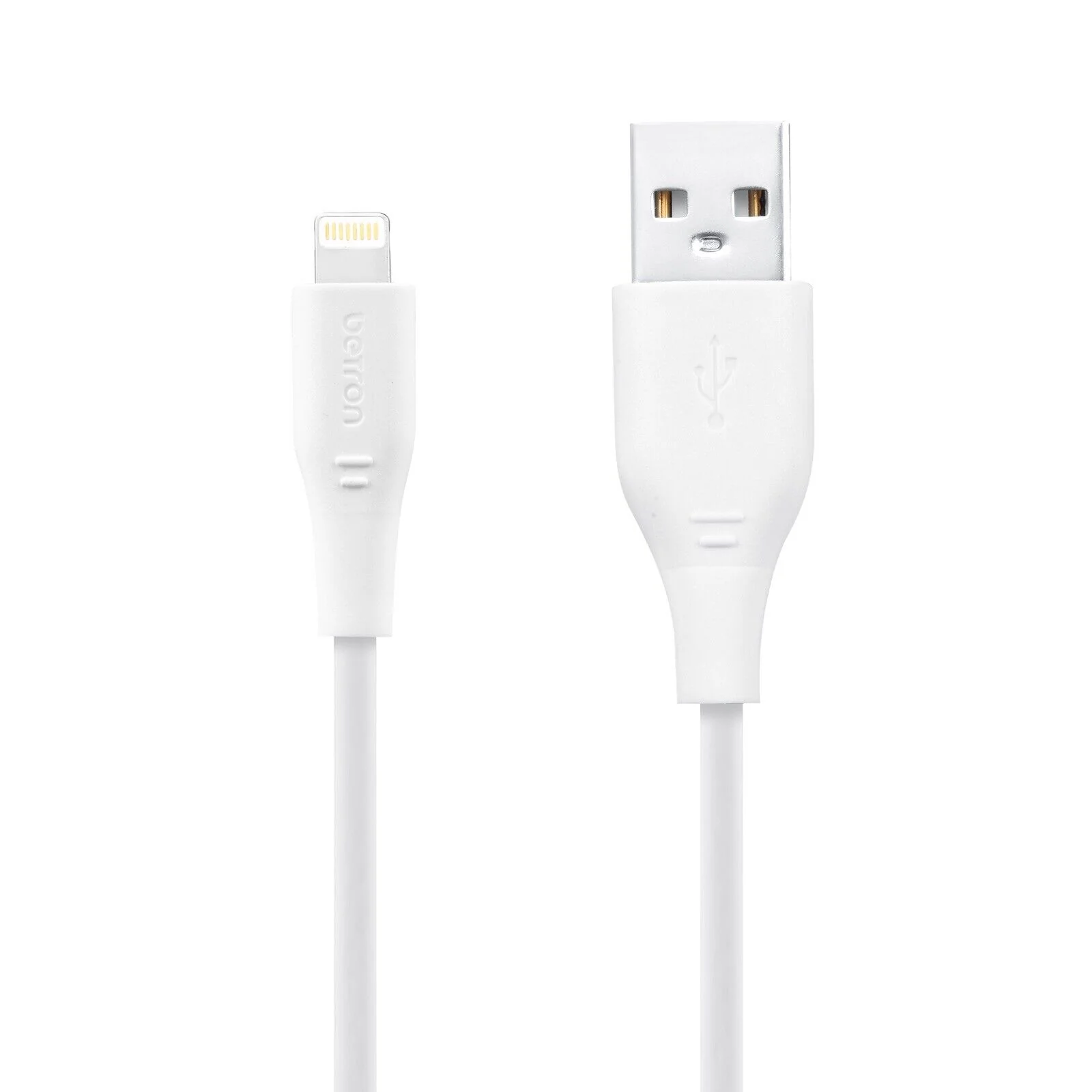 USB A to 8 Pin, iPhone Charger Cable Fast Data Sync - 0.5 m, 1 m, 2 m, Black or White - Image 4