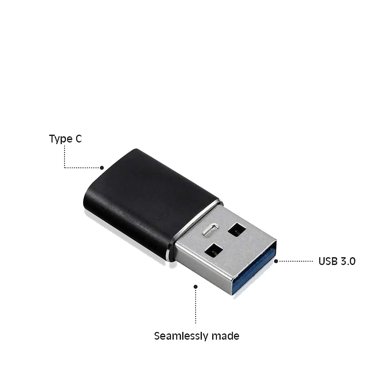 USB-C to USB-A (3.0) Adapter: Seamless Connectivity for Your USB-C Devices - iPhone 15 Compatible - Image 2