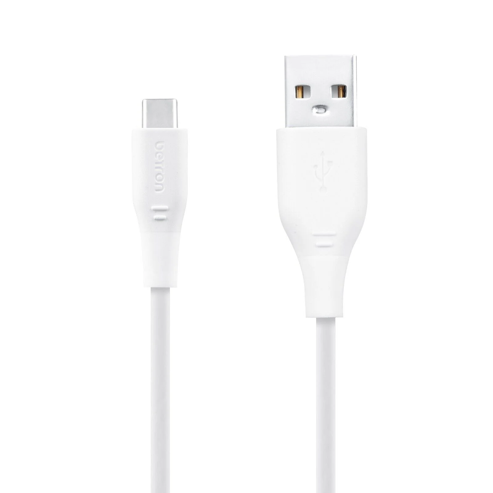 USB Fast Charger Cable Type A to Type-C Data Lead for Android USB-C Heavy Duty - 0.5 m, 1 m, 2 m, Black or White - Image 4